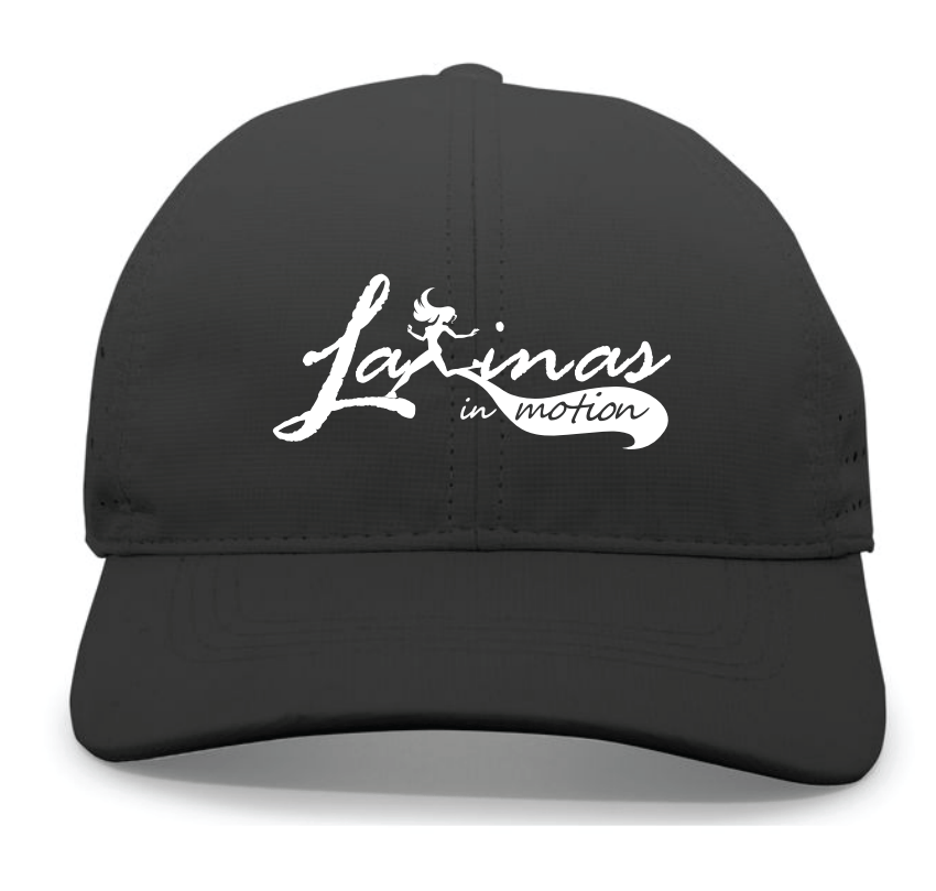 Image of Black and White Performance Cap (Coming Soon: April 18, 2025)