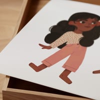 Image 5 of Dancing Twins PRINT