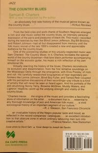 Image 2 of Book "The Country Blues" Samuel B. Charters