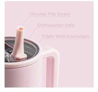 Image 5 of Hydrojug™️ Traveler PINK SAND | 32oz/40oz