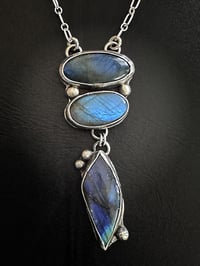 Image 1 of Labradorite Trio Necklace