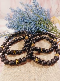 Image 5 of Men Letter Bracelets
