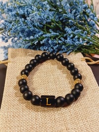 Image 4 of Men Letter Bracelets