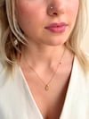 Silver Queen of Hearts necklace 