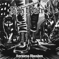 Pre Order Night Patrol "Reckless Abandon" Boots Cover with Black Vinyl