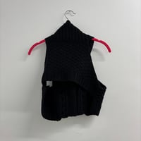 Image 5 of cropped knit top 