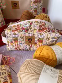 Image 3 of Trousse pour petits projets tricot ou accessoires: Petites souris au potager