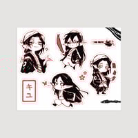 Image 3 of Sticker sheet and PRINT - Mononoke