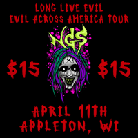 Ticket for 4/11 Appleton, WI