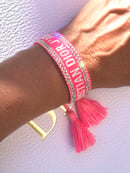 Image 5 of Pulseras Tela brillos