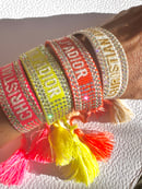 Image 6 of Pulseras Tela brillos