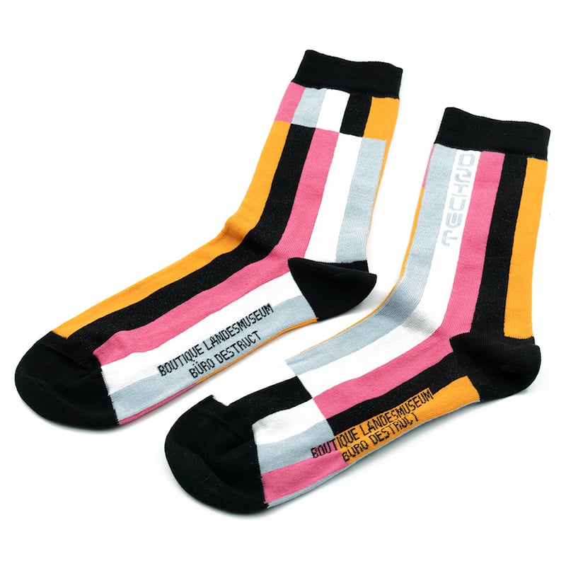 Image of Thomas Jakobson - Büro Destruct x Boutique Landesmuseum: Techno Stripes Socks