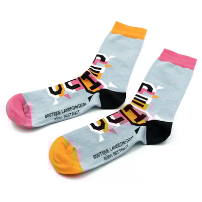 Image of Thomas Jakobson - Büro Destruct x Boutique Landesmuseum: Techno Socks