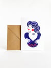 Carte postale double volet "Self Love"