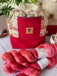 Image 1 of Sac à Projets taille M, poche avant : Petites souris au potager