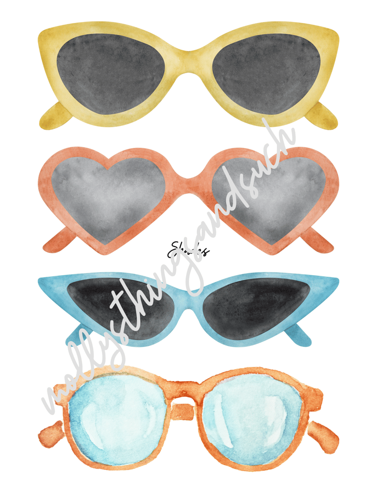 Image of Shades Art Print