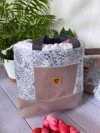 Image 2 of Grand sac à projet taille L: Liberty Adeladja bleu