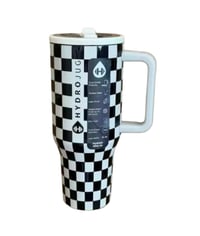 Image 1 of Hydrojug™️ X Aubrie LIMITED EDITION - AUBRIE CHECKERBOARD | 32oz/40oz