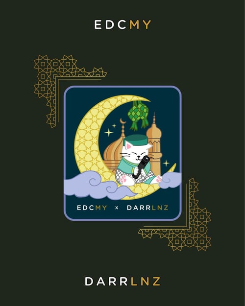 Image of EDCMY x DARRLNZ Raya Patch 2025
