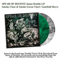 SPEAR OF DESTINY Janus Double LP
