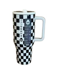 Image 6 of Hydrojug™️ X Aubrie LIMITED EDITION - AUBRIE CHECKERBOARD | 32oz/40oz