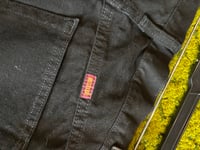 Image 3 of 1990s Reworked Rustler Brand Black Workman’s Pants