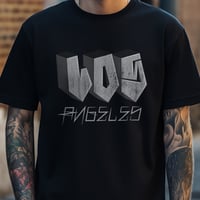 Image 1 of Los Angeles Block Letters T-shirt
