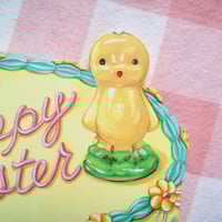 Image 4 of Happy Easter cake plaque 