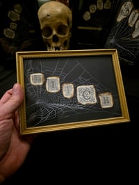 Image 1 of 1800's Biblical Ransom Note Collection - Witch