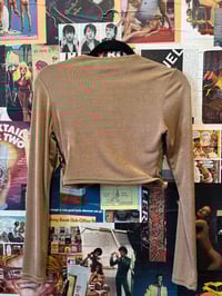Image 2 of Y2K Significant Other Bronze Longsleeve Top