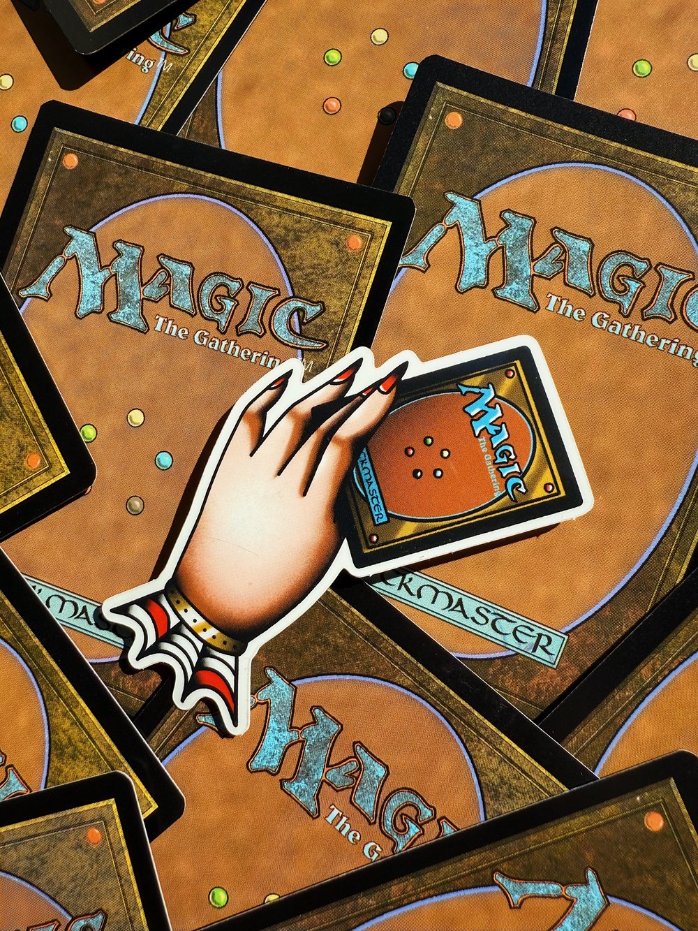 Image of Magic the Gathering Hand Sticker