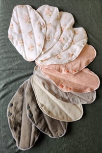 Image 1 of Linen Regular Pads Set of 10- Afternoon Tea #1