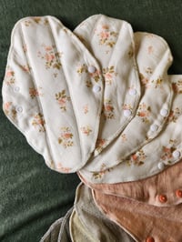 Image 3 of Linen Regular Pads Set of 10- Afternoon Tea #1