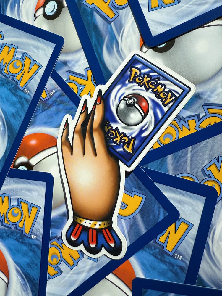 Image of Pokémon Hand Sticker