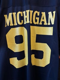 Image 2 of 1980s Champion Michigan Navy Shortsleeve Jersey
