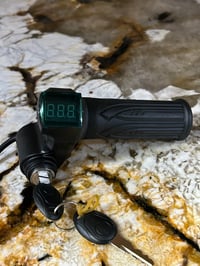 Image 3 of Throttle with Keyswitch and Voltmeter 