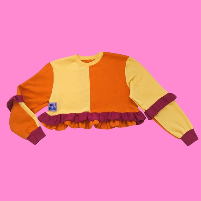 Image of Marmalade Crop Sweatshirt - Sustainable