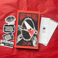 Image 3 of SIGNED PAPERBACK with freebies - Vaguely Human Figures