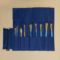 Image of Waxed Cotton Tool Roll