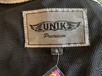 Image 3 of 1990s Unik Premium Black Leather Biker Vest