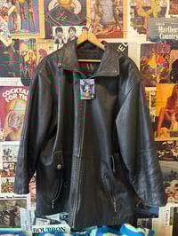 Image 1 of 1990s New York by Winlit Heavyweight Leather Coat