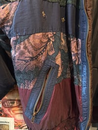 Image 2 of 1980s Beverly Hills Blues Puffer Windbreaker Jacket