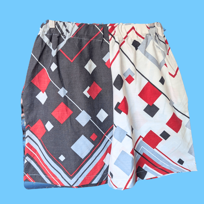 Image of Diamond Zig Zag Shorts
