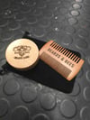 Beard Brush & Comb Combo Set