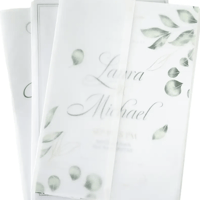 Image 1 of Vellum Invitation Jackets