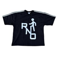 Image 1 of "BLACK STRIPE" TEE