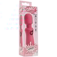 Image 1 of OMG! #ENJOY Rechargeable Mini Wand Vibe in Pink