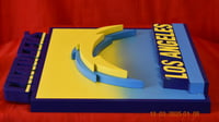 Image 7 of Los Angeles Chargers Hand Crafted NFL 3D Wooden Team Logo Wall Décor Hanging Artwork.