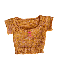 Image 2 of KNITTING PATTERN - Baby tee