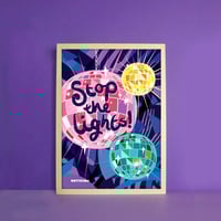 Stop the Lights A4 Print